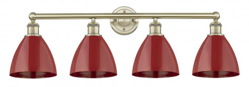 Plymouth - 4 Light - 35 inch - Antique Brass - Bath Vanity Light (3442|616-4W-AB-MBD-75-RD)