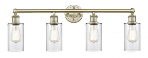 Clymer - 4 Light - 31 inch - Antique Brass - Bath Vanity Light (3442|616-4W-AB-G802)