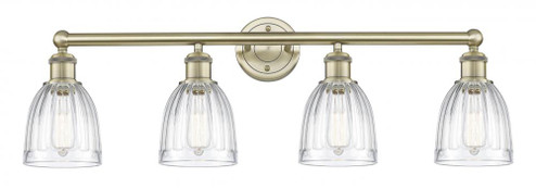 Brookfield - 4 Light - 33 inch - Antique Brass - Bath Vanity Light (3442|616-4W-AB-G442)