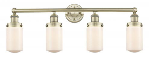 Dover - 4 Light - 32 inch - Antique Brass - Bath Vanity Light (3442|616-4W-AB-G311)