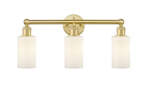 Clymer - 3 Light - 22 inch - Satin Gold - Bath Vanity Light (3442|616-3W-SG-G801)