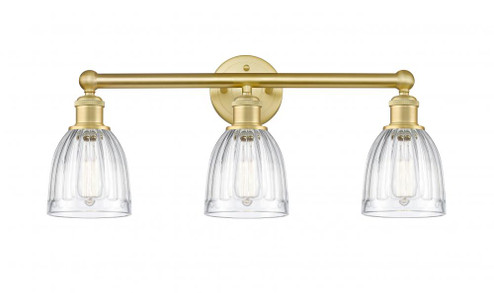 Brookfield - 3 Light - 24 inch - Satin Gold - Bath Vanity Light (3442|616-3W-SG-G442)
