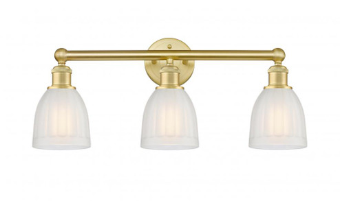 Brookfield - 3 Light - 24 inch - Satin Gold - Bath Vanity Light (3442|616-3W-SG-G441)
