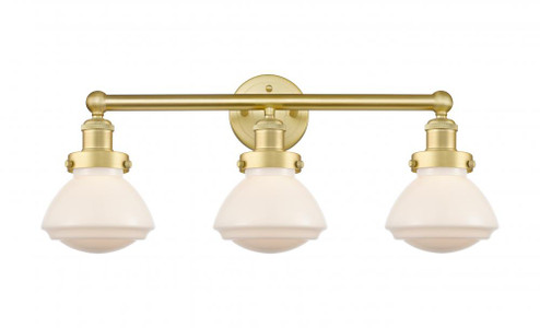 Olean - 3 Light - 25 inch - Satin Gold - Bath Vanity Light (3442|616-3W-SG-G321)