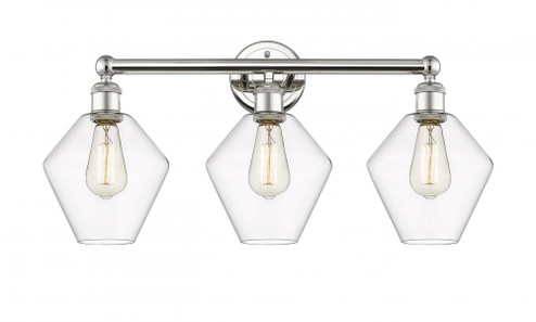 Cindyrella - 3 Light - 26 inch - Polished Nickel - Bath Vanity Light (3442|616-3W-PN-G652-8)