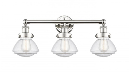 Olean - 3 Light - 25 inch - Polished Nickel - Bath Vanity Light (3442|616-3W-PN-G324)