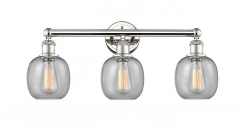 Belfast - 3 Light - 24 inch - Polished Nickel - Bath Vanity Light (3442|616-3W-PN-G104)