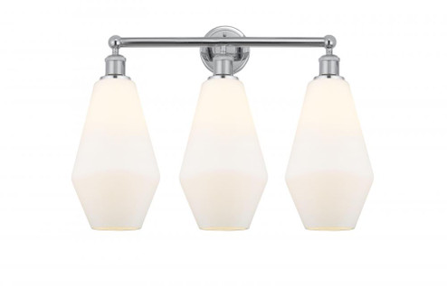 Cindyrella - 3 Light - 25 inch - Polished Chrome - Bath Vanity Light (3442|616-3W-PC-G651-7)