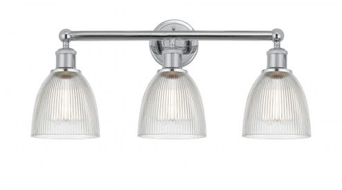 Castile - 3 Light - 24 inch - Polished Chrome - Bath Vanity Light (3442|616-3W-PC-G382)