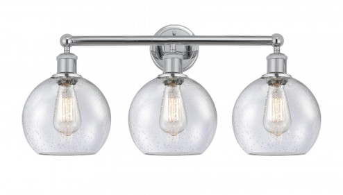 Athens - 3 Light - 26 inch - Polished Chrome - Bath Vanity Light (3442|616-3W-PC-G124-8)