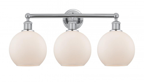 Athens - 3 Light - 26 inch - Polished Chrome - Bath Vanity Light (3442|616-3W-PC-G121-8)