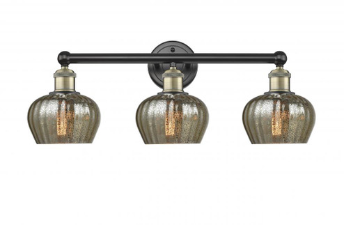 Fenton - 3 Light - 25 inch - Black Antique Brass - Bath Vanity Light (3442|616-3W-BAB-G96)