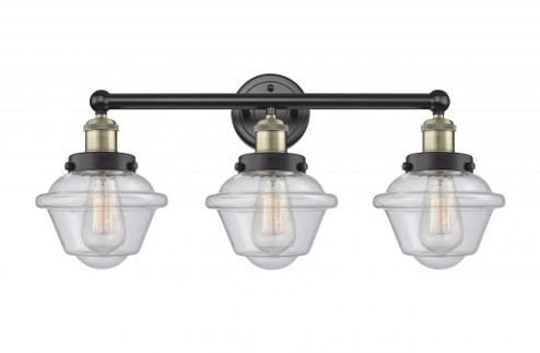 Oxford - 3 Light - 25 inch - Black Antique Brass - Bath Vanity Light (3442|616-3W-BAB-G534)
