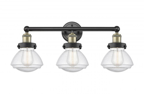Olean - 3 Light - 25 inch - Black Antique Brass - Bath Vanity Light (3442|616-3W-BAB-G324)