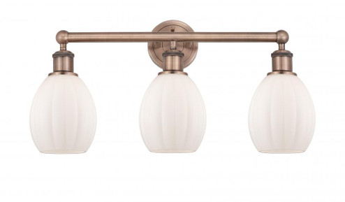 Eaton - 3 Light - 24 inch - Antique Copper - Bath Vanity Light (3442|616-3W-AC-G81)