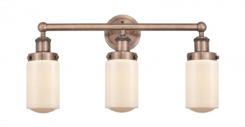 Dover - 3 Light - 23 inch - Antique Copper - Bath Vanity Light (3442|616-3W-AC-G311)