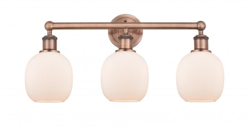 Belfast - 3 Light - 24 inch - Antique Copper - Bath Vanity Light (3442|616-3W-AC-G101)