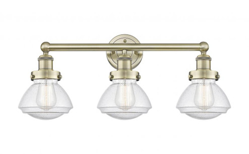 Olean - 3 Light - 25 inch - Antique Brass - Bath Vanity Light (3442|616-3W-AB-G324)