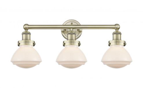 Olean - 3 Light - 25 inch - Antique Brass - Bath Vanity Light (3442|616-3W-AB-G321)