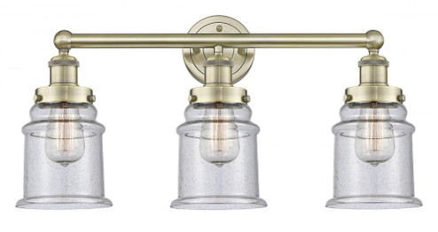 Canton - 3 Light - 24 inch - Antique Brass - Bath Vanity Light (3442|616-3W-AB-G184)