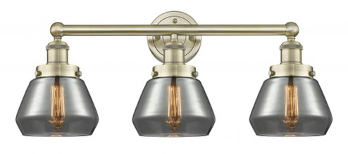Fulton - 3 Light - 25 inch - Antique Brass - Bath Vanity Light (3442|616-3W-AB-G173)