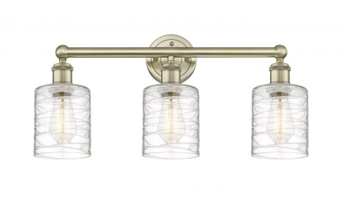 Cobbleskill - 3 Light - 23 inch - Antique Brass - Bath Vanity Light (3442|616-3W-AB-G1113)