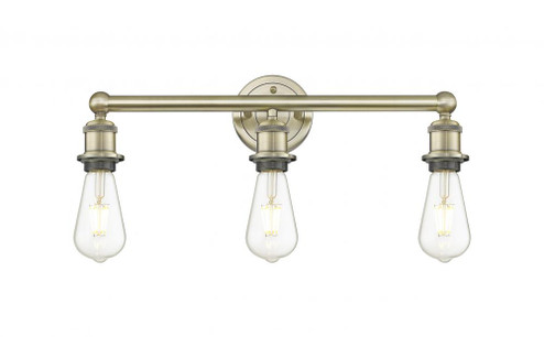 Edison - 3 Light - 20 inch - Antique Brass - Bath Vanity Light (3442|616-3W-AB)