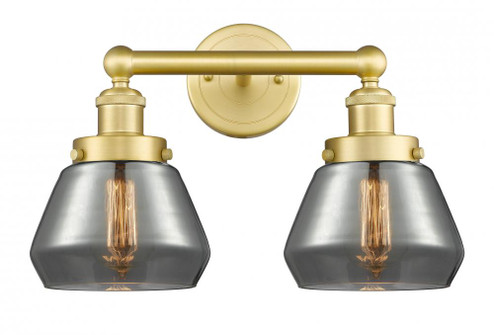 Fulton - 2 Light - 16 inch - Satin Gold - Bath Vanity Light (3442|616-2W-SG-G173)
