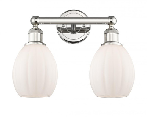 Eaton - 2 Light - 15 inch - Polished Nickel - Bath Vanity Light (3442|616-2W-PN-G81)