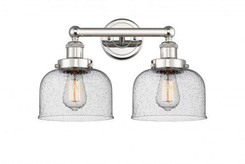 Bell - 2 Light - 17 inch - Polished Nickel - Bath Vanity Light (3442|616-2W-PN-G74)