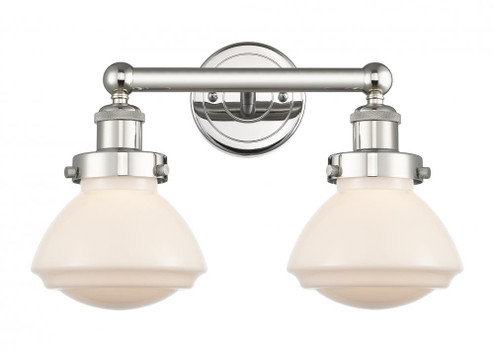 Olean - 2 Light - 16 inch - Polished Nickel - Bath Vanity Light (3442|616-2W-PN-G321)