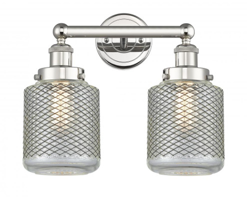 Stanton - 2 Light - 15 inch - Polished Nickel - Bath Vanity Light (3442|616-2W-PN-G262)