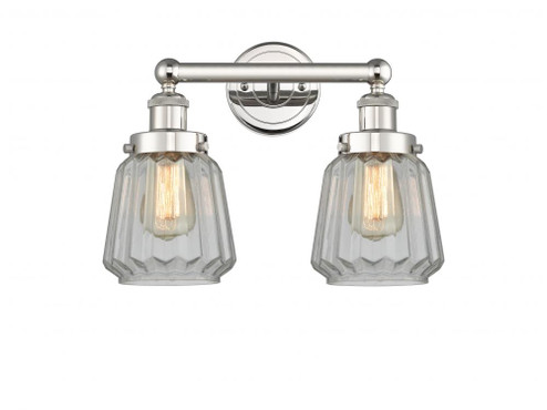 Chatham - 2 Light - 16 inch - Polished Nickel - Bath Vanity Light (3442|616-2W-PN-G142)