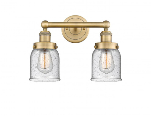 Bell - 2 Light - 14 inch - Brushed Brass - Bath Vanity Light (3442|616-2W-BB-G54)