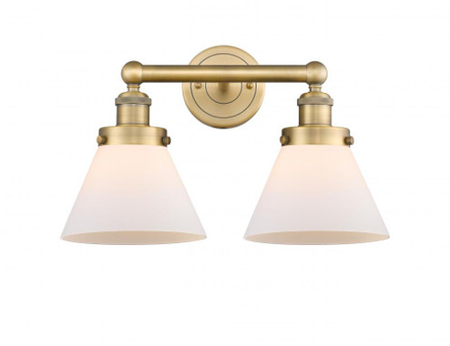 Cone - 2 Light - 17 inch - Brushed Brass - Bath Vanity Light (3442|616-2W-BB-G41)