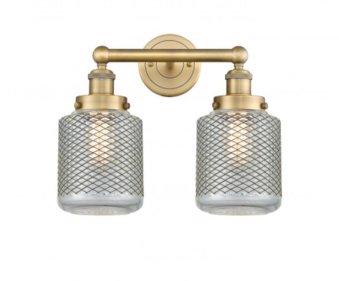 Stanton - 2 Light - 15 inch - Brushed Brass - Bath Vanity Light (3442|616-2W-BB-G262)