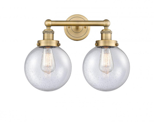 Beacon - 2 Light - 17 inch - Brushed Brass - Bath Vanity Light (3442|616-2W-BB-G204-8)