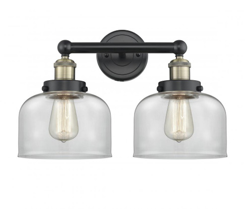Bell - 2 Light - 17 inch - Black Antique Brass - Bath Vanity Light (3442|616-2W-BAB-G72)