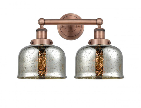 Bell - 2 Light - 17 inch - Antique Copper - Bath Vanity Light (3442|616-2W-AC-G78)