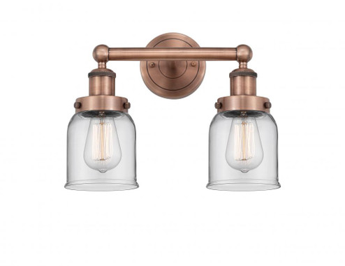 Bell - 2 Light - 14 inch - Antique Copper - Bath Vanity Light (3442|616-2W-AC-G52)