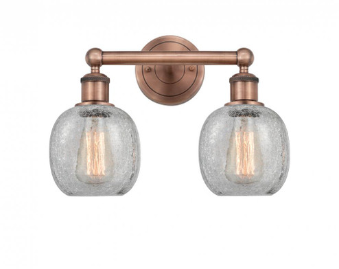 Belfast - 2 Light - 15 inch - Antique Copper - Bath Vanity Light (3442|616-2W-AC-G105)