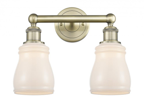 Ellery - 2 Light - 14 inch - Antique Brass - Bath Vanity Light (3442|616-2W-AB-G391)