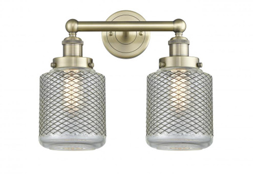 Stanton - 2 Light - 15 inch - Antique Brass - Bath Vanity Light (3442|616-2W-AB-G262)