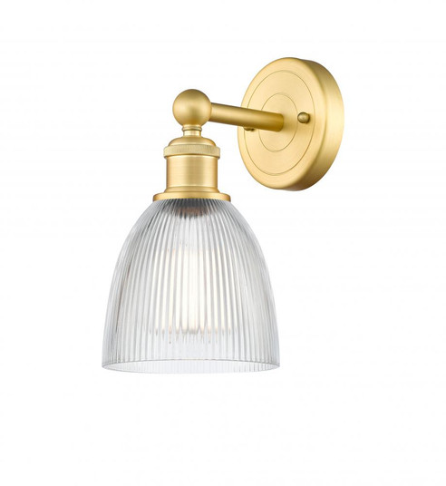 Castile - 1 Light - 6 inch - Satin Gold - Sconce (3442|616-1W-SG-G382)