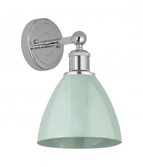 Plymouth - 1 Light - 8 inch - Polished Chrome - Sconce (3442|616-1W-PC-MBD-75-SF)