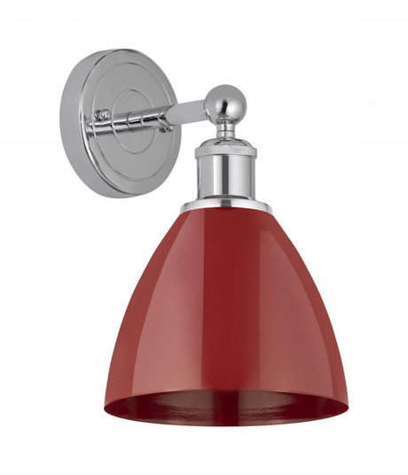 Plymouth - 1 Light - 8 inch - Polished Chrome - Sconce (3442|616-1W-PC-MBD-75-RD)