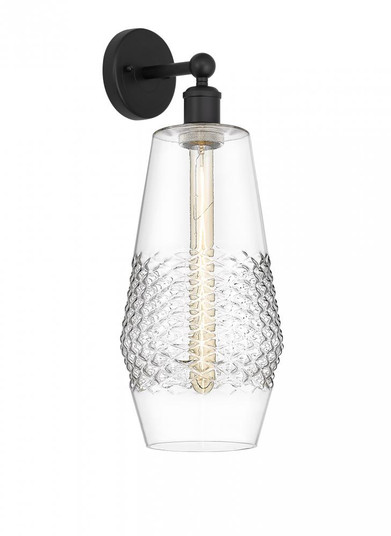 Windham - 1 Light - 7 inch - Matte Black - Sconce (3442|616-1W-BK-G682-7)