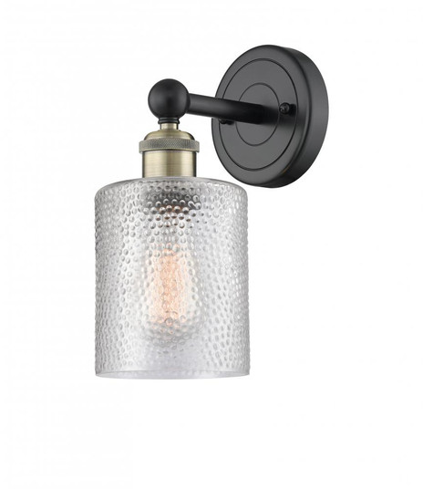Cobbleskill - 1 Light - 5 inch - Black Antique Brass - Sconce (3442|616-1W-BAB-G112)