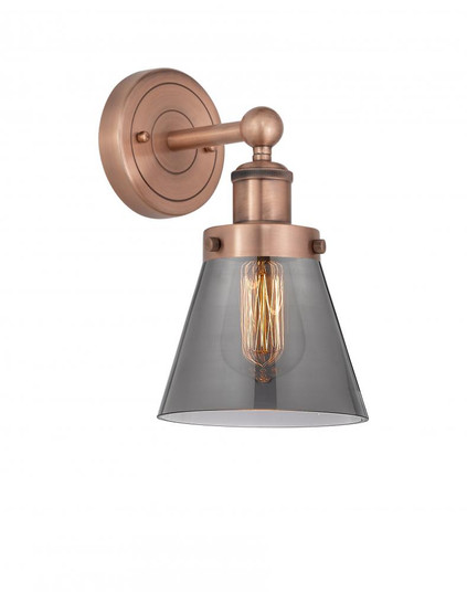 Cone - 1 Light - 6 inch - Antique Copper - Sconce (3442|616-1W-AC-G63)