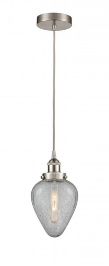 Geneseo - 1 Light - 7 inch - Satin Nickel - Mini Pendant (3442|616-1PH-SN-G165)